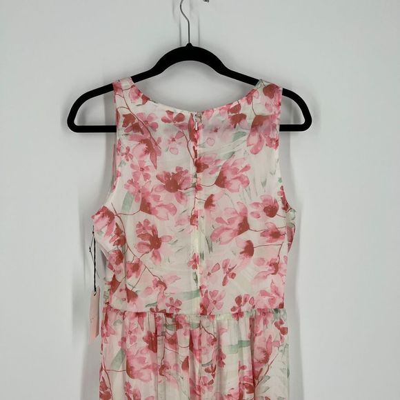 Leith white lush watercolor dress - Picture 4 of 6